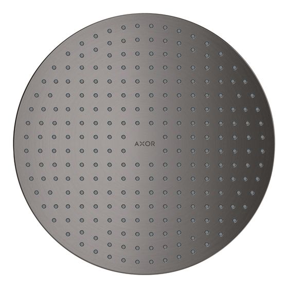 Hansgrohe AXOR ShowerSolutions Kopfbrause 300mm, 17l/min, 2jet Deckenintegriert, Brushed Black Chrome