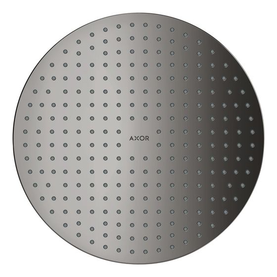 Hansgrohe AXOR ShowerSolutions Kopfbrause 300mm, 18,1l/min, 1jet Deckenintegriert, Polished Black Chrome