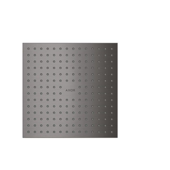 Hansgrohe AXOR ShowerSolutions Kopfbrause, 18,1l/min, 250x250mm, 1jet, Deckenintegriert, Brushed Black Chrome