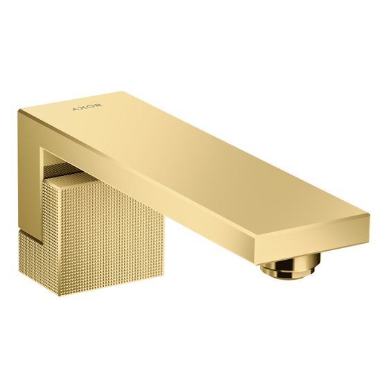 Hansgrohe AXOR Edge Wanneneinlauf, 23l/min, Diamantschliff, Polished Gold Optic