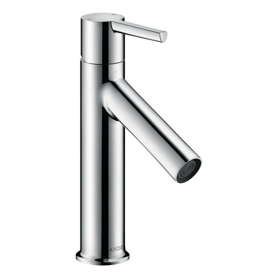 Hansgrohe AXOR Starck Einhebel-Waschtischmischer 100mm, 5l/min, Hebelgriff, Ablaufgarnitur, Chrom