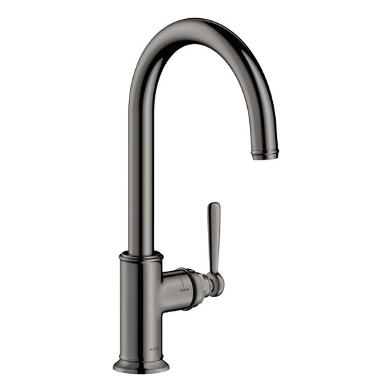 Hansgrohe AXOR Montreux Einhebel-Küchenmischer 260mm, 11l/min, Schwenkauslauf, Polished Black Chrome