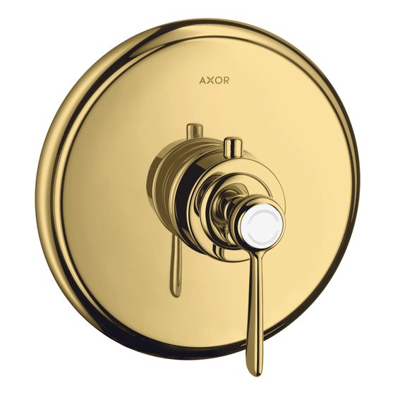 Hansgrohe AXOR Montreux Thermostat Unterputz, 43l/min, Hebelgriff, Polished Gold Optic