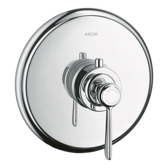 Hansgrohe AXOR Montreux Thermostat HighFlow Unterputz, 59l/min, Hebelgriff, Edelstahl Optic