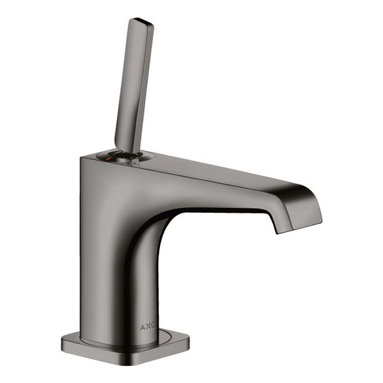 Hansgrohe AXOR Citterio E Standventil 90, Pin-Griff ohne Ablaufgarnitur, Ausladung 135mm, Polished Black Chrome