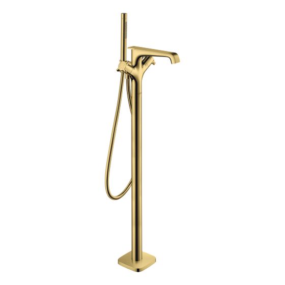 Hansgrohe AXOR Citterio E Wannenthermostat bodenstehend, 2 Verbraucher, Polished Gold Optic