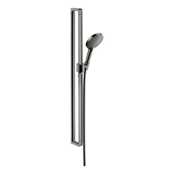 Hansgrohe AXOR Citterio E Brauseset 90cm, Handbrause 120 3jet, 15l/min, Polished Black Chrome