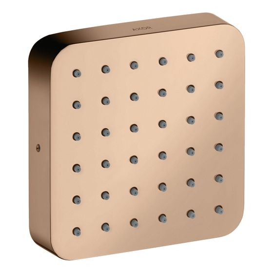 Hansgrohe AXOR Absperrventil Citterio E UP, 120x120mm, softsquare, Polished Red Gold