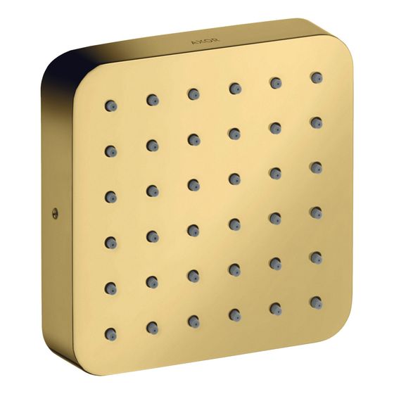 Hansgrohe AXOR Absperrventil Citterio E UP, 120x120mm, softsquare, Polished Gold Optic