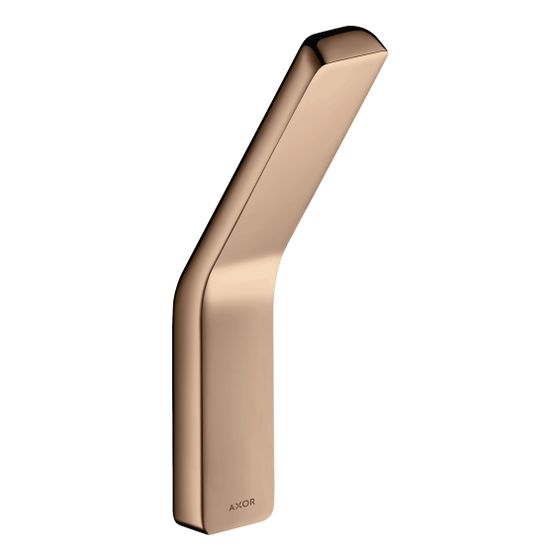Hansgrohe AXOR Universal Softsquare Handtuchhaken,142x61mm, Metall, Polished Red Gold