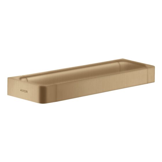 Hansgrohe AXOR Universal Softsquare Reling Haltestange 374mm, Metall, Brushed Bronze