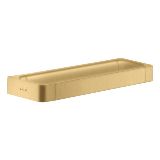 Hansgrohe AXOR Universal Softsquare Reling Haltestange 374mm, Metall, Brushed Gold Optic