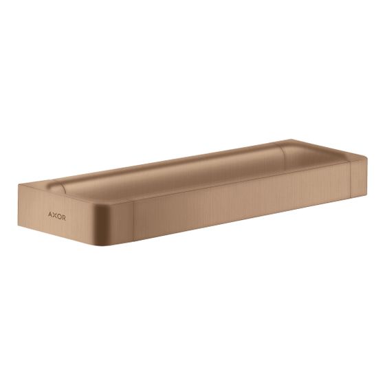 Hansgrohe AXOR Universal Softsquare Reling Haltestange 374mm, Metall, Brushed Red Gold