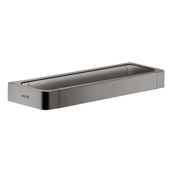 Hansgrohe AXOR Universal Softsquare Reling Haltestange 374mm, Metall, Polished Black Chrome