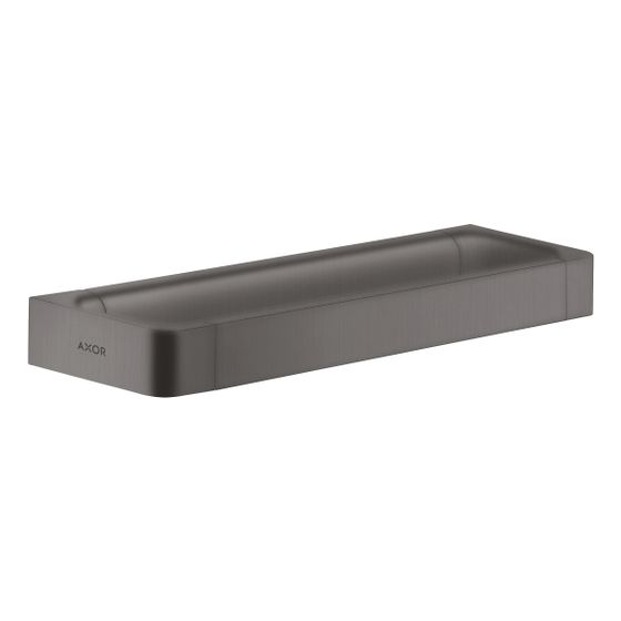 Hansgrohe AXOR Universal Softsquare Reling Haltestange 374mm, Metall, Brushed Black Chrome