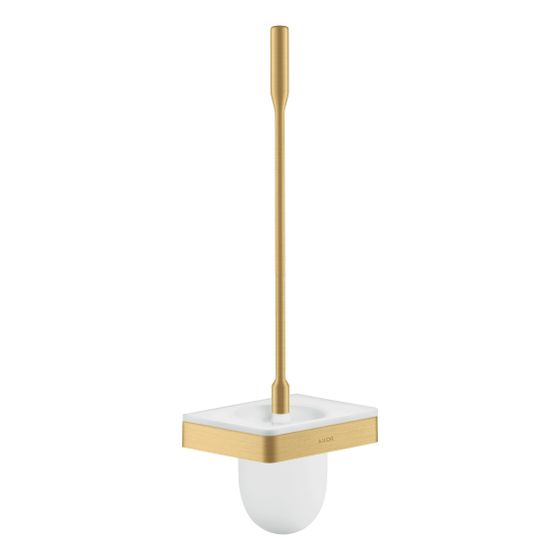 Hansgrohe AXOR Universal Softsquare Toilettenbürstenhalter Wandmontage, Brushed Gold Optic