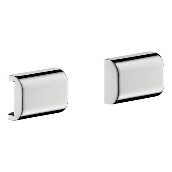 Hansgrohe AXOR Universal Softsquare Abdeckung für Reling, Polished Red Gold