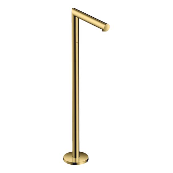 Hansgrohe AXOR Uno Wanneneinlauf, 18l/min, gerade bodenstehend, Polished Gold Optic