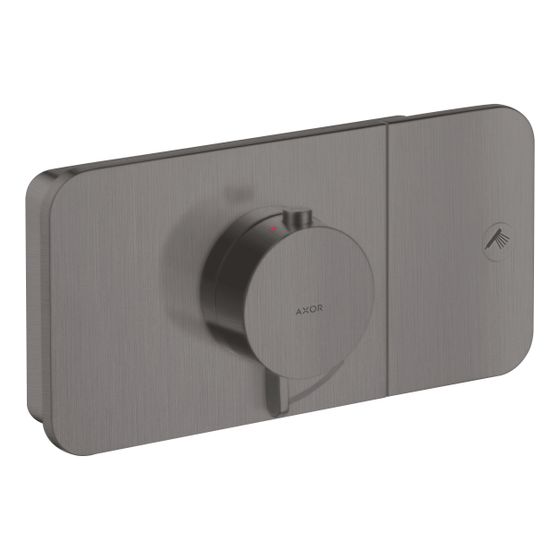 Hansgrohe AXOR One Thermostatmodul Unterputz, 24l/min, für 1 Verbraucher, Brushed Black Chrome