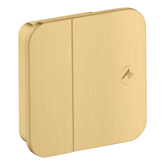 Hansgrohe AXOR One Absperrventil Unterputz, DN 15, Brushed Gold Optic