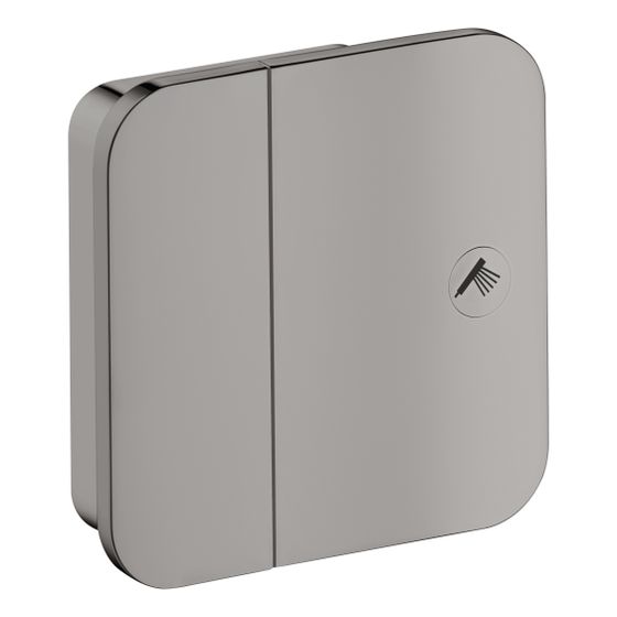 Hansgrohe AXOR One Absperrventil Unterputz, DN 15, Polished Black Chrome