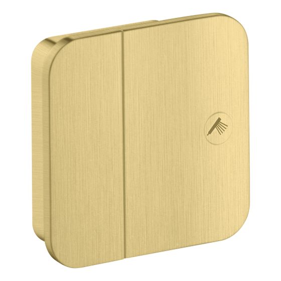 Hansgrohe AXOR One Absperrventil Unterputz, DN 15, Brushed Brass