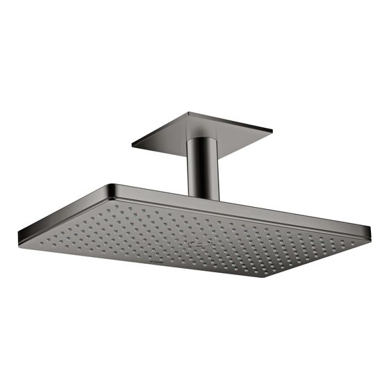 Hansgrohe AXOR ShowerSolutions Kopfbrause, 21l/min, 460x300mm, 1jet, Deckenanschluss, Polished Black Chrome