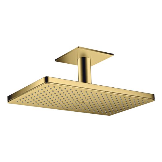 Hansgrohe AXOR ShowerSolutions Kopfbrause, 21l/min, 460x300mm, 1jet, Deckenanschluss, Polished Gold Optic