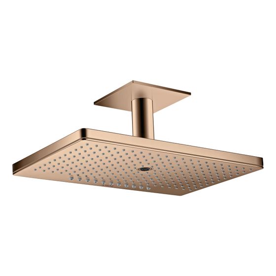 Hansgrohe AXOR ShowerSolutions Kopfbrause, 23l/min, 460x300mm, 3jet, Deckenanschluss, Polished Red Gold