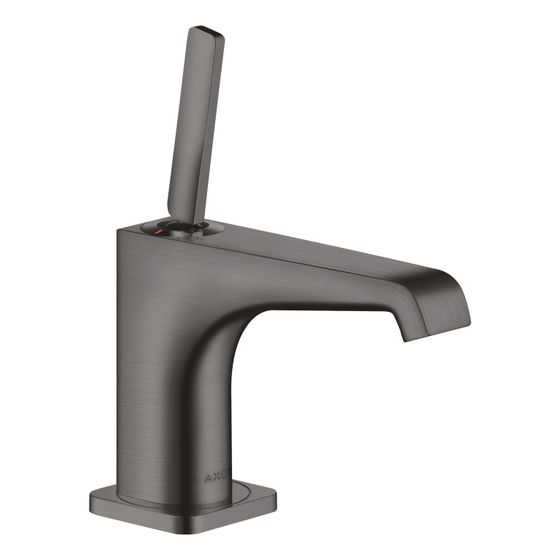 Hansgrohe AXOR Citterio E Standventil 90, Pin-Griff ohne Ablaufgarnitur, Ausladung 135mm, Brushed Black Chrome