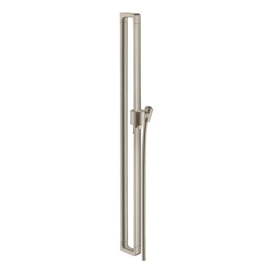 Hansgrohe AXOR Citterio E Brausestange 90cm, Brauseschlauch 160cm, Brushed Nickel