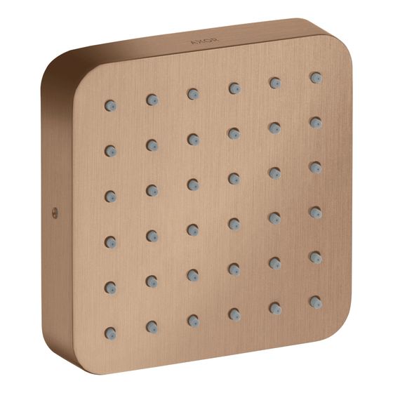 Hansgrohe AXOR Absperrventil Citterio E UP, 120x120mm, softsquare, Brushed Red Gold