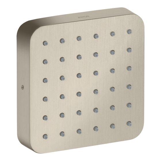 Hansgrohe AXOR Absperrventil Citterio E UP, 120x120mm, softsquare, Brushed Nickel