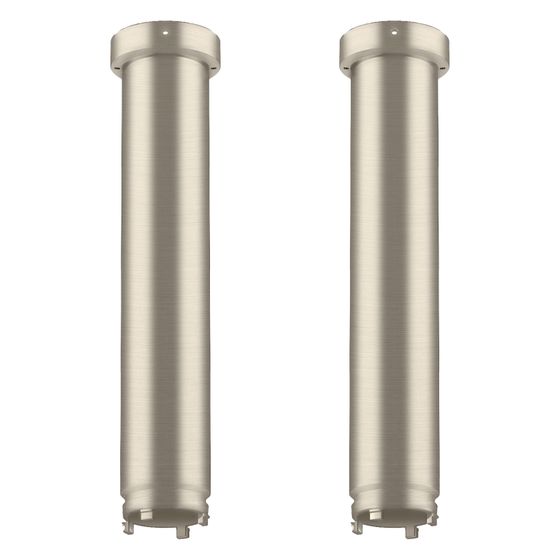 Hansgrohe AXOR ShowerSolutions Verlängerung Set 230mm für Deckenbefestigung ShowerHeaven 1200x300mm, 4jet, Brushed Nickel