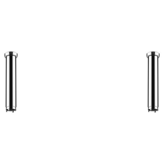 Hansgrohe AXOR ShowerSolutions Verlängerung Set 230mm für Deckenbefestigung ShowerHeaven 1200x300mm, 4jet, Brushed Brass