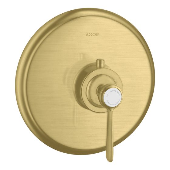 Hansgrohe AXOR Montreux Thermostat Unterputz, 43l/min, Hebelgriff, Brushed Brass