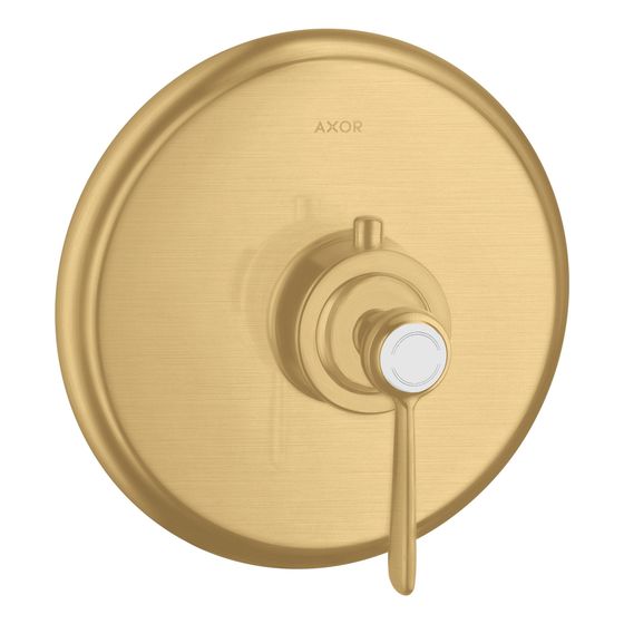 Hansgrohe AXOR Montreux Thermostat HighFlow Unterputz, 59l/min, Hebelgriff, Brushed Gold Optic