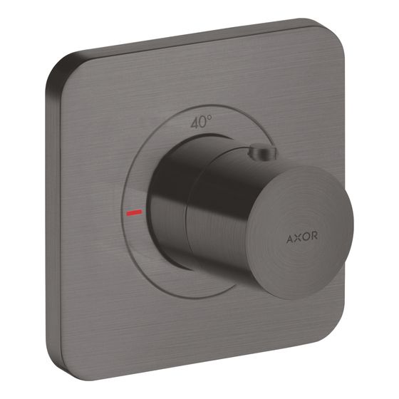 Hansgrohe AXOR Citterio E Thermostat 120x120mm, UP, DN 20, Brushed Black Chrome