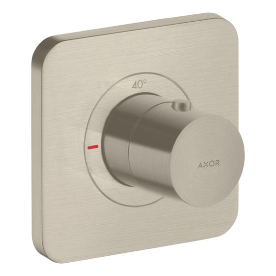 Hansgrohe AXOR Citterio E Thermostat 120x120mm, UP, DN 20, Brushed Nickel