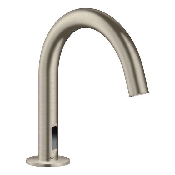 Hansgrohe AXOR Uno Elektronik-Waschtischmischer, 3,5l/min, Temperaturvoreinstellung Netzans. 230V, Brushed Nickel