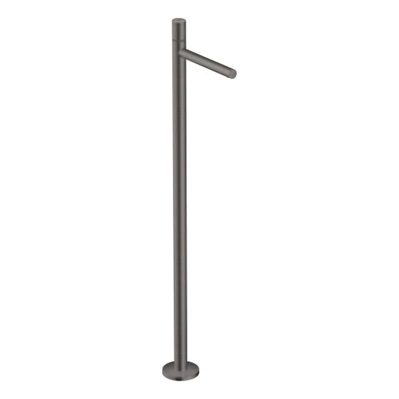 Hansgrohe AXOR Uno Einhebel-Waschtischmischer bodenstehend, 5l/min, Zerogriff ohne Ablaufgarnitur, Brushed Black Chrome