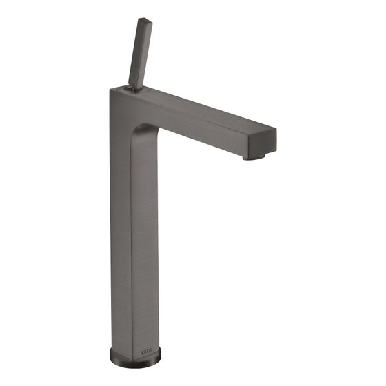 Hansgrohe AXOR Citterio Einhebel-Waschtischmischer 280mm, 5l/min, Pin-Griff für AWT, Zugstangen-Ablaufg., Brushed Black Chrome