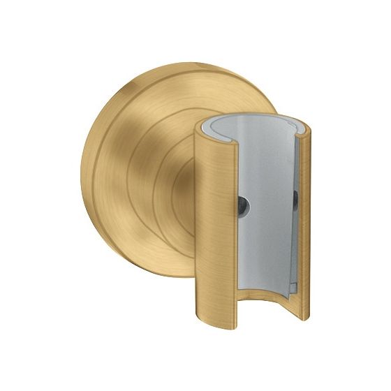 Hansgrohe AXOR Brausenhalter Citterio Porter, rund, 60x60x65mm, Metall, Brushed Gold Optic
