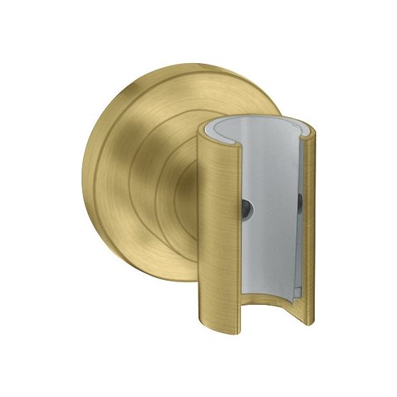 Hansgrohe AXOR Brausenhalter Citterio Porter, rund, 60x60x65mm, Metall, Brushed Brass