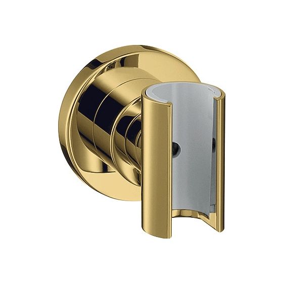 Hansgrohe AXOR Brausenhalter Citterio Porter, rund, 60x60x65mm, Metall, Polished Gold Optic