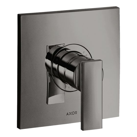 Hansgrohe AXOR Citterio Einhebel-Brausemischer, 29l/min, UP, Hebelgriff, 1 Verbraucher, Polished Black Chrome
