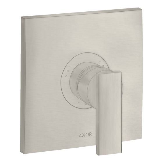Hansgrohe AXOR Citterio Einhebel-Brausemischer, 29l/min, UP, Hebelgriff, 1 Verbraucher, Edelstahl Optic