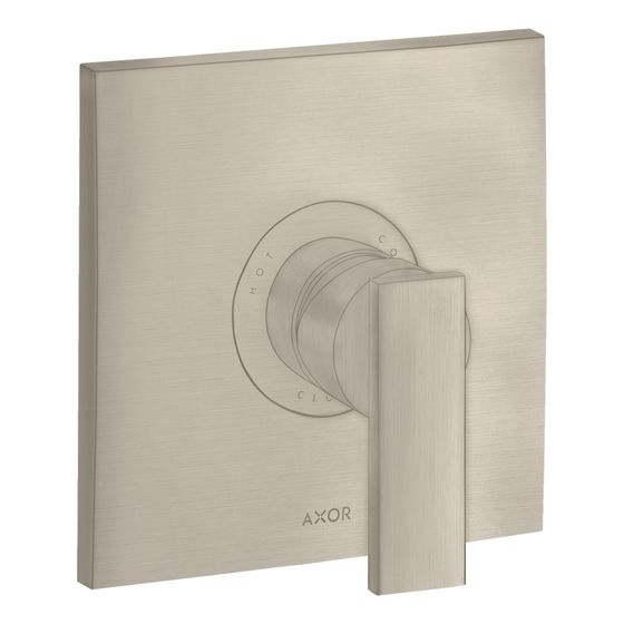 Hansgrohe AXOR Citterio Einhebel-Brausemischer, 29l/min, UP, Hebelgriff, 1 Verbraucher, Brushed Nickel