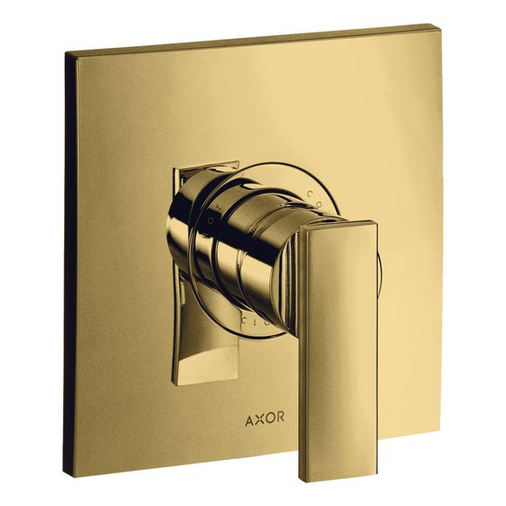 Hansgrohe AXOR Citterio Einhebel-Brausemischer, 29l/min, UP, Hebelgriff, 1 Verbraucher, Polished Gold Optic