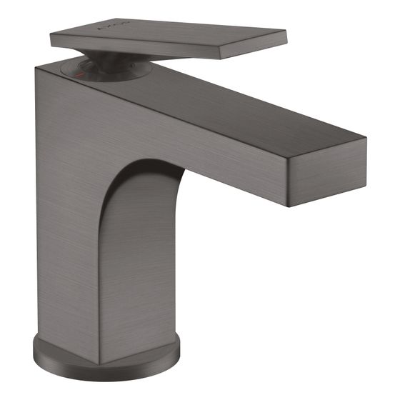 Hansgrohe AXOR Citterio Einhebel-Waschtischmischer 90mm, 5l/min, Hebel-Grifffür HWB, Zugstangen-Ablaufg., Brushed Black Chrome